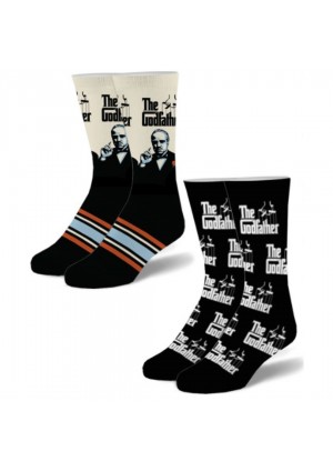 Ensemble De 2 Paires De Chaussettes Par Odd Sox - The Godfather