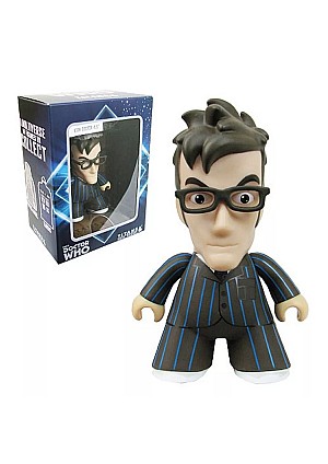 Figurine Doctor Who 10th Doctor Vinyl Figure Glasses David Tennant Par TITANS 10 CM