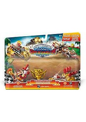 Figurine Skylanders Superchargers - Land Racing Action Pack/Ensemble De Course Terrestre Furieuse