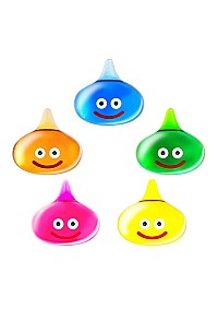 Ensemble De 5 Aimants Dragon Quest Par Square Enix - King Slime Kit