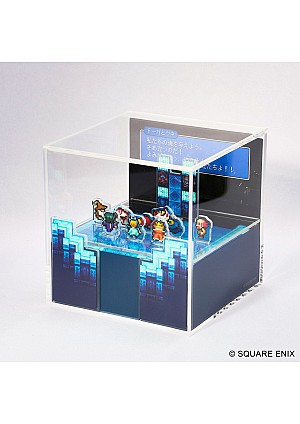 Diorama Final Fantasy Pixel Remaster Cubic Memory Par Square Enix - FF III Entrusted Souls