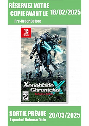 *Précommande* Xenoblade Chronicles X / Switch