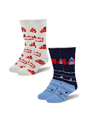 Ensemble De 2 Paires De Chaussettes Par Odd Sox - Jaws