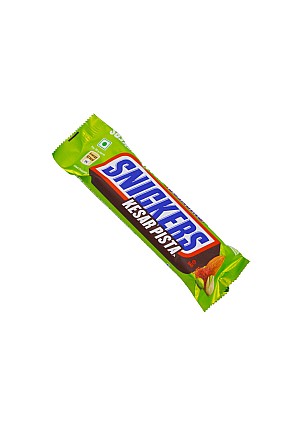 Tablette De Chocolat Snickers Par Mars (India) - Kesar Pista (Safran et Pistaches) 42G