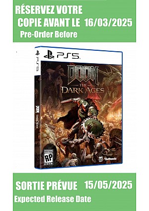 *Précommande* Doom The Dark Ages / PS5