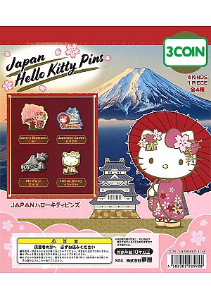 Gashapon Hello Kitty Épinglettes Du Japon Par Sanrio - Un Item Au Hasard