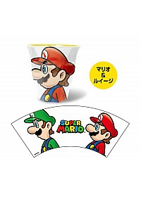 Verre En Mélamine Super Mario Par Bandai - Mario & Luigi