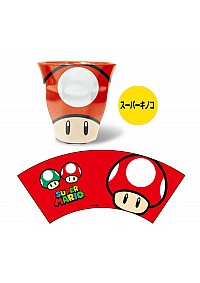 Verre En Mélamine Super Mario Par Bandai - Super Champignon