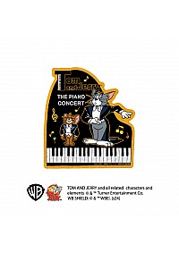 Autocollant Prism Travel Sticker Par Ensky - Tom & Jerry The Piano Concert